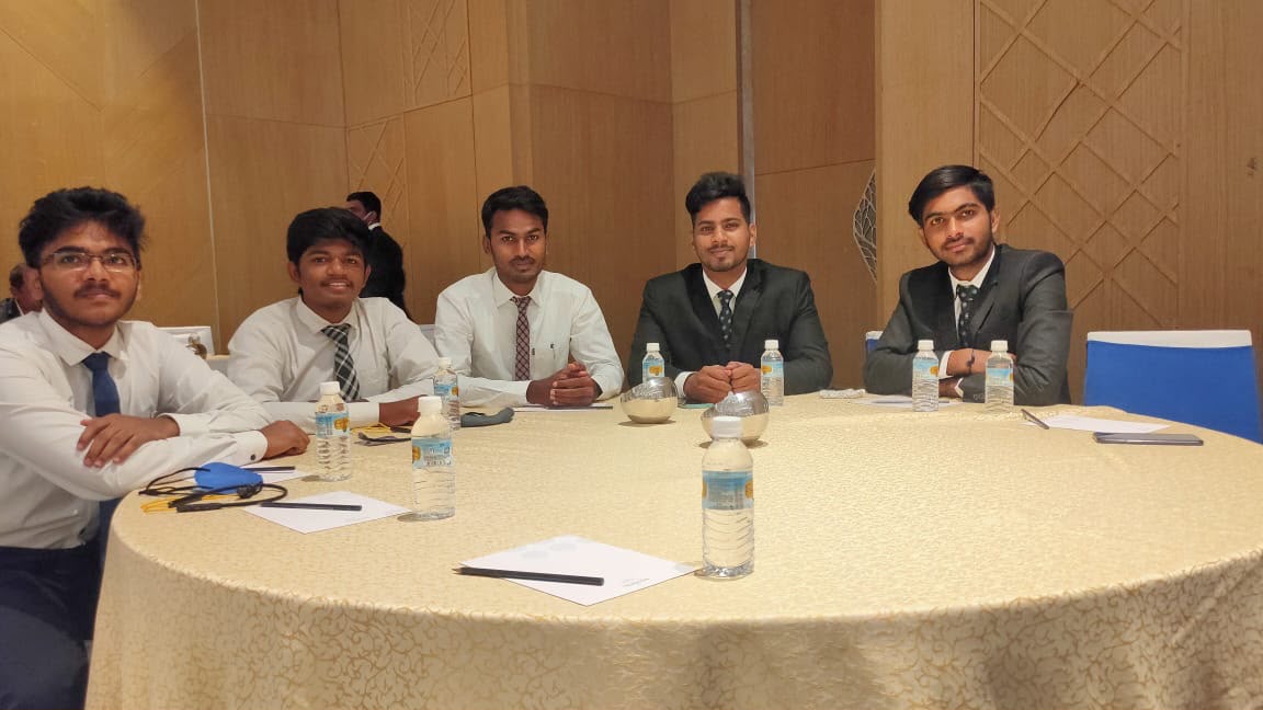 Coach Sreenivas Paturi in conference roundtable meeting